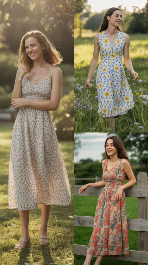 Floral Summer Dress Elegance