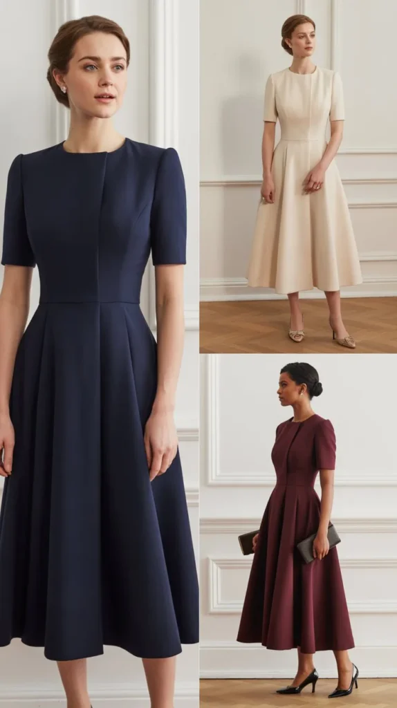 Classic Midi Dresses with Timeless Appeal