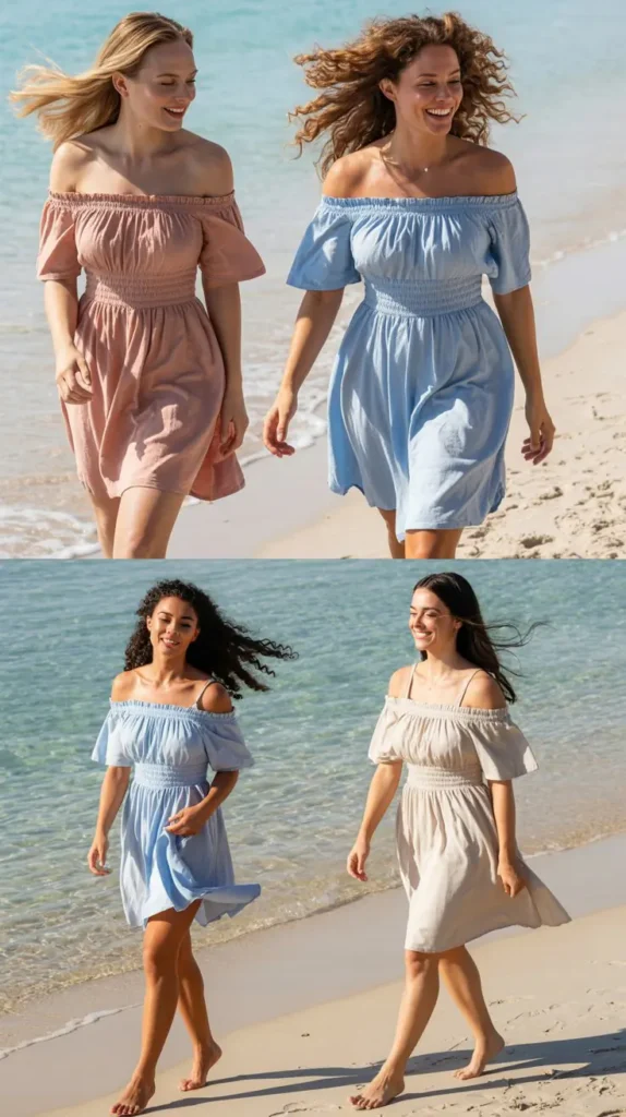 Flowy Off-Shoulder Sundress