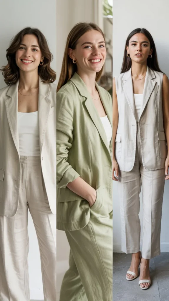 Linen Suit for Breathable Comfort