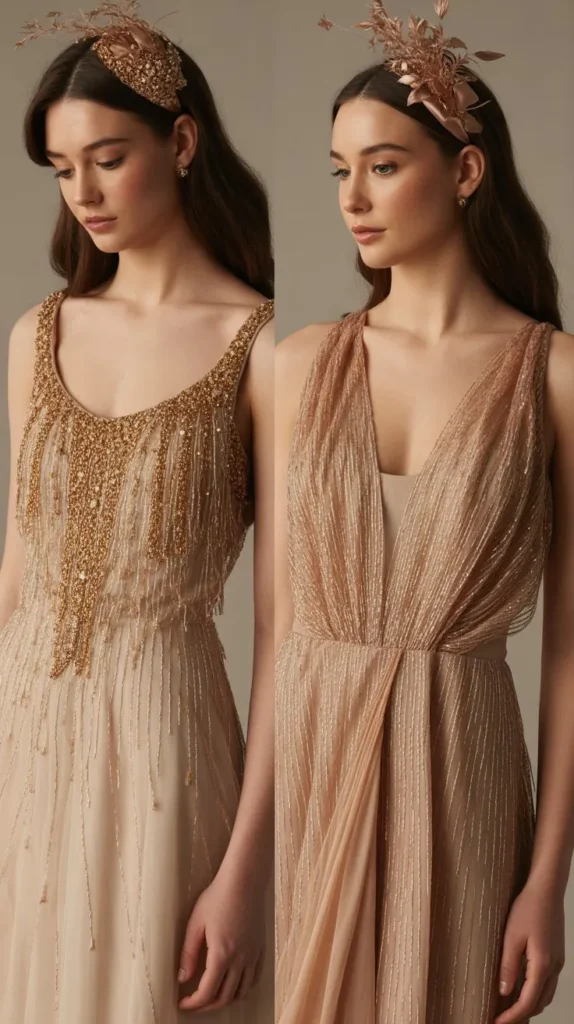 8. Metallic Accents and Gold Leaf Details