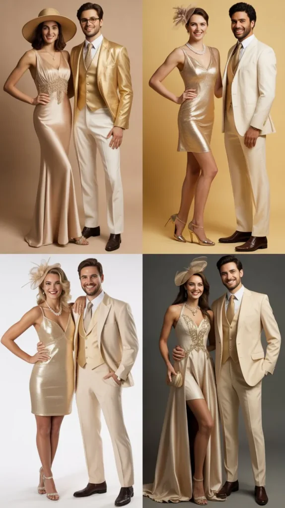 17. Champagne and Gold Glamour
