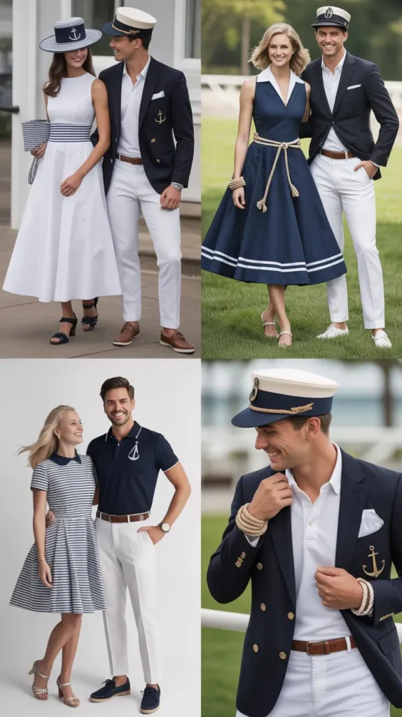 18. Navy and White Nautical Chic