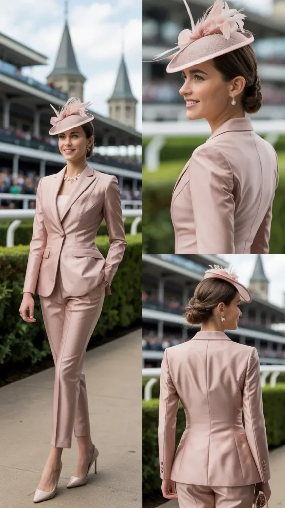 Modern Pantsuit with Feminine Details
