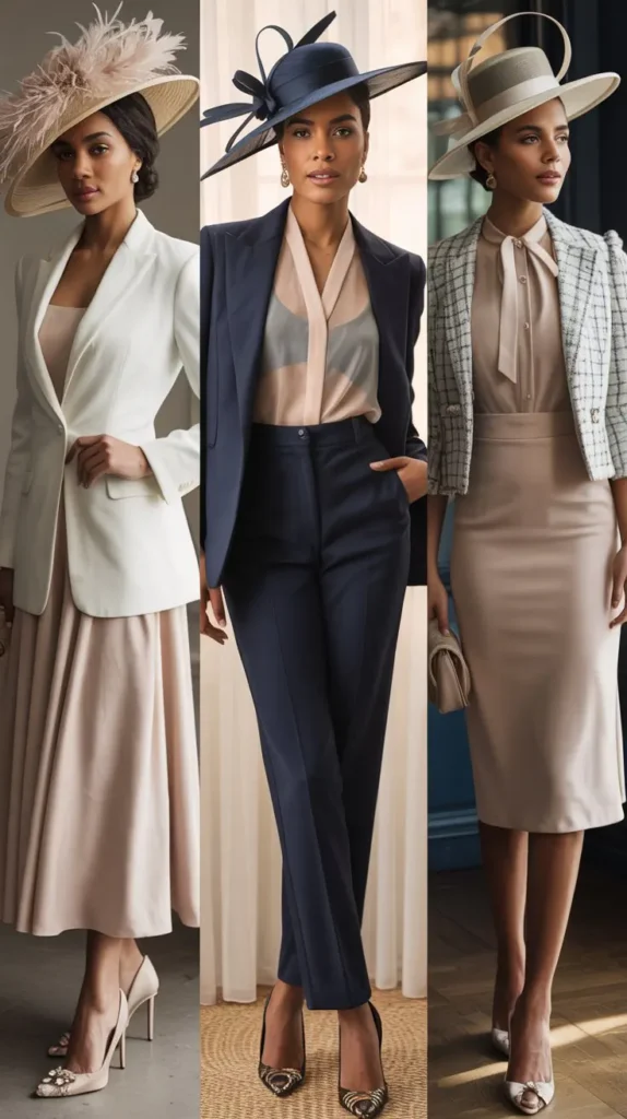 Sophisticated Layering and Structured Jackets
