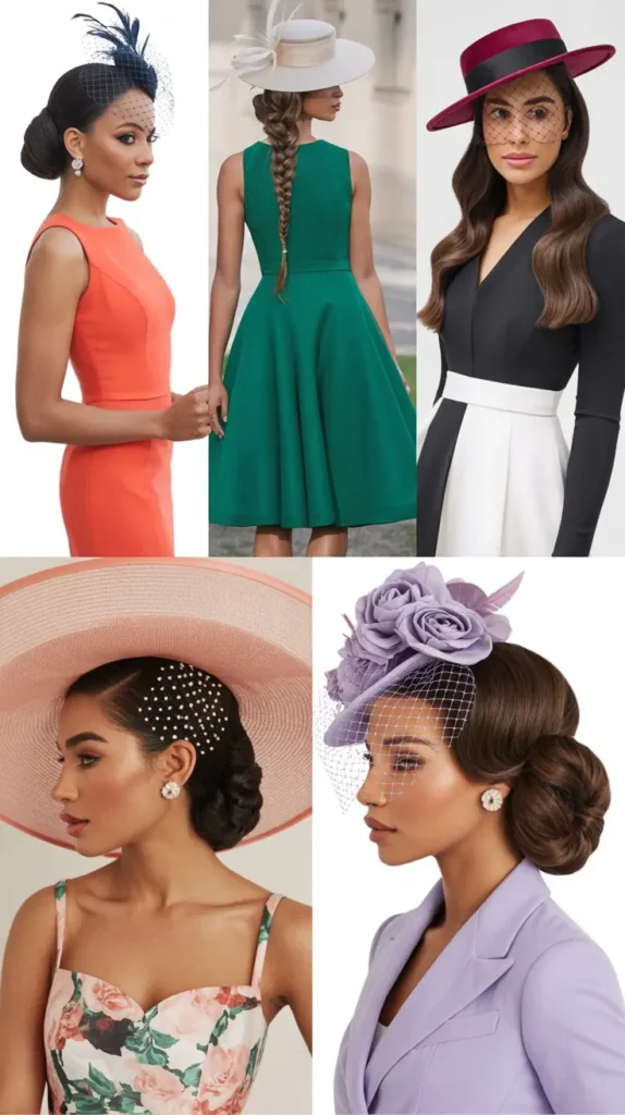 Hair and Hat Styling Coordination