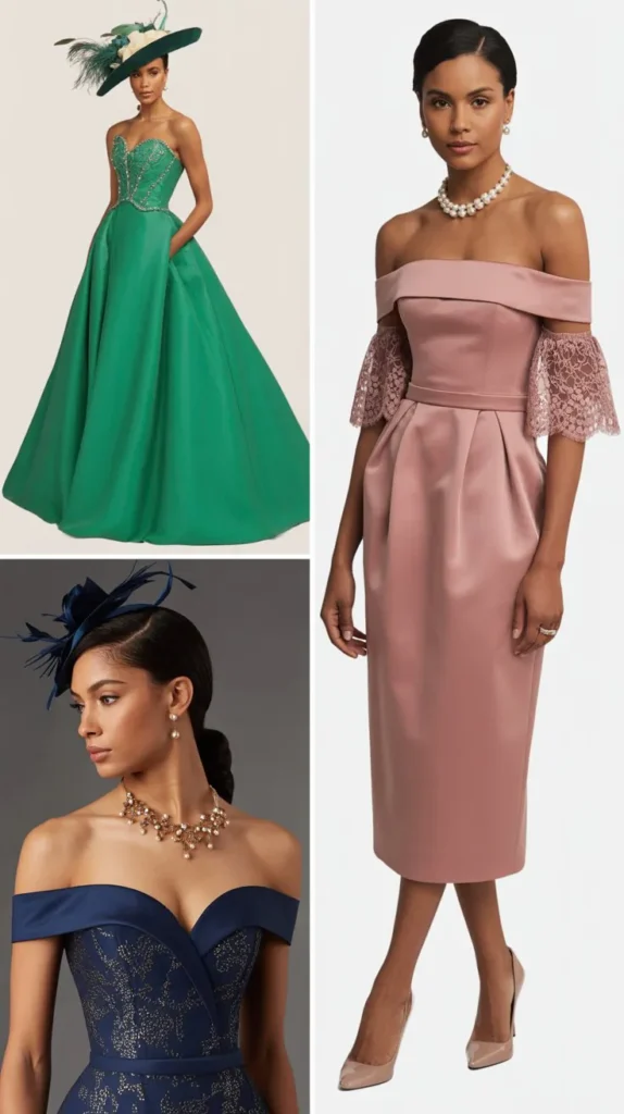 Strapless and Off-Shoulder Elegance