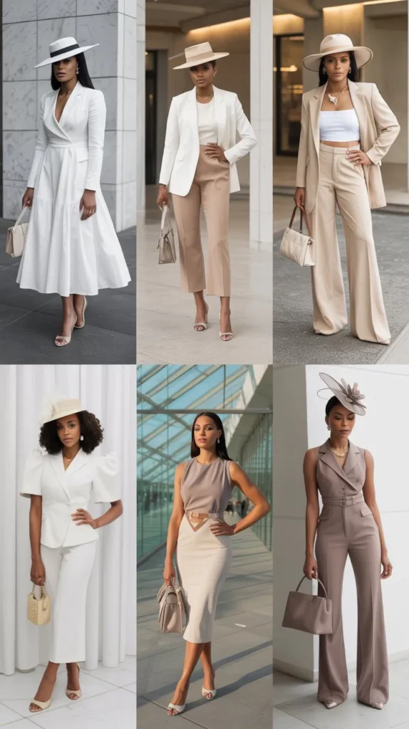 Monochromatic Chic and Modern Minimalism