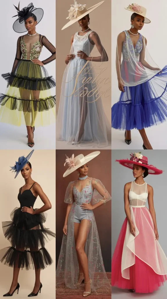 Transparent and Sheer Layering Effects
