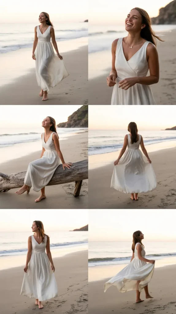 White Bridal Maxi for the Bride