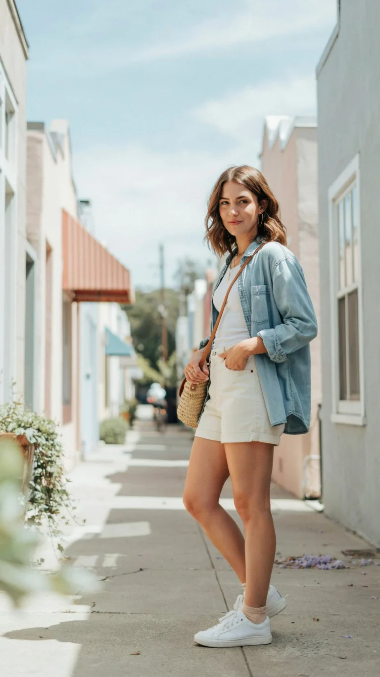22 Cute Casual Stylish Shorts Outfits for Women Cute Casual Stylish Shorts Outfits for Women