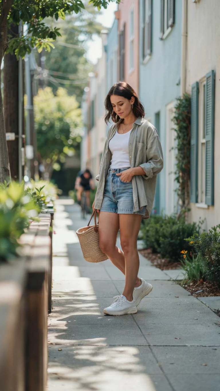 Casual Cool Shorts Outfits for Women