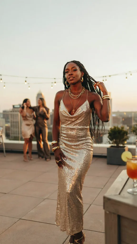 21 Glamorous Gold Freaknik Looks for Black Women 21 Glamorous Gold Freaknik Looks for Black Women