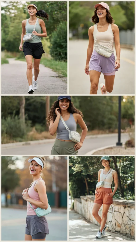 25. Hot-Weather Tank with Athletic Skort