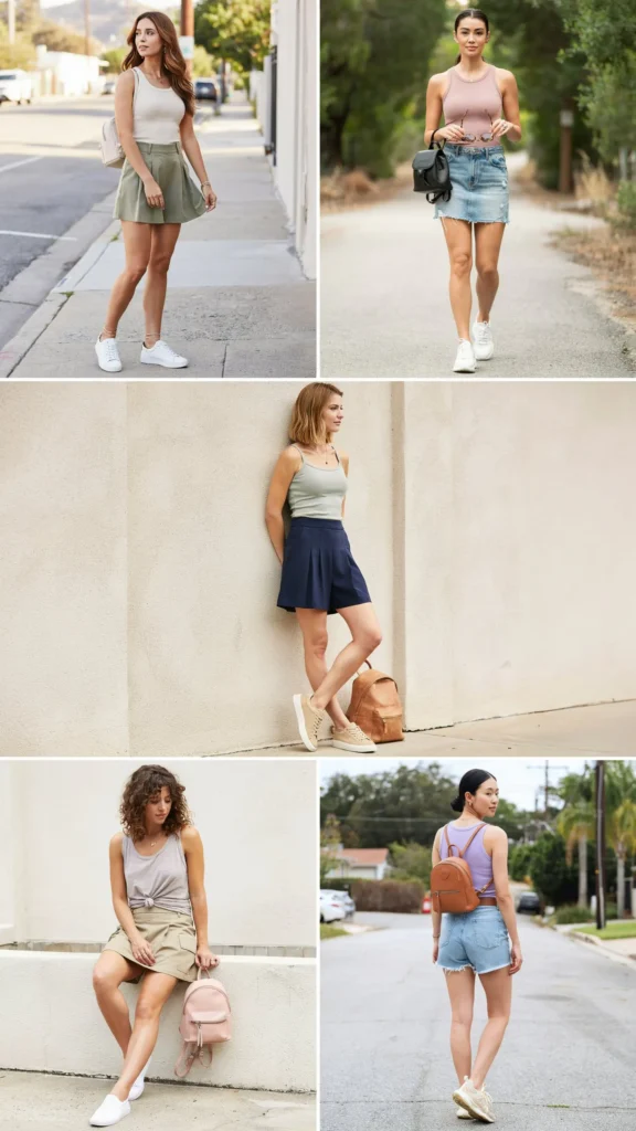 Tank Top with Skort