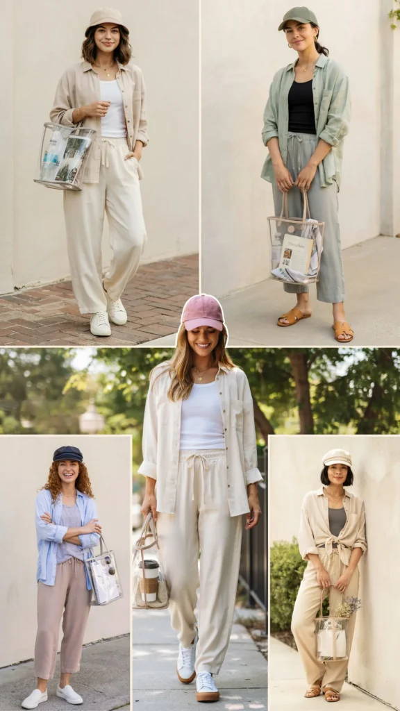 22. Linen Shirt with Relaxed Pants