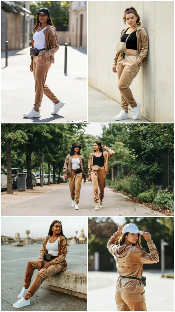 Gold Tracksuit Set