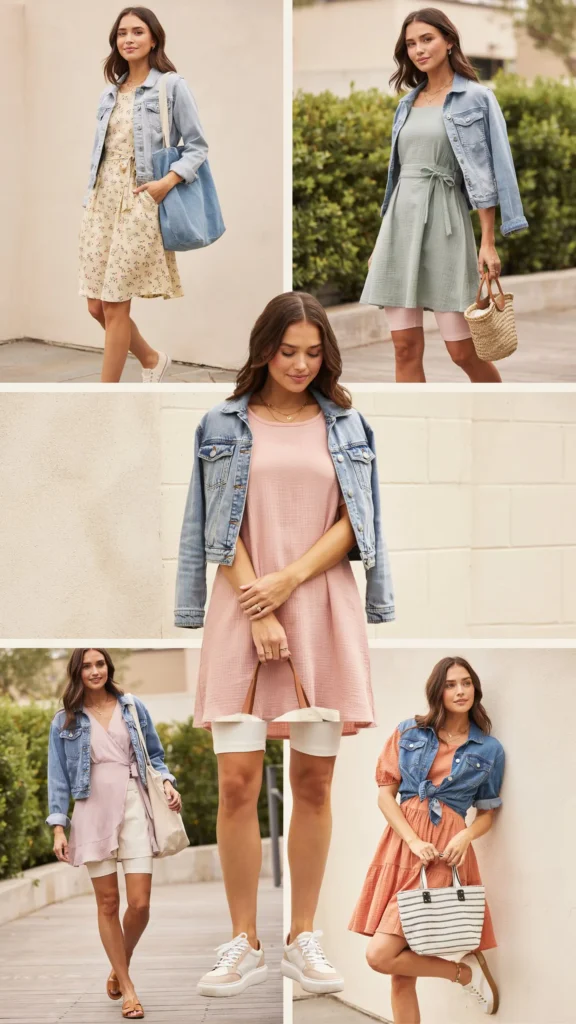 Casual Dress with Shorts Underneath