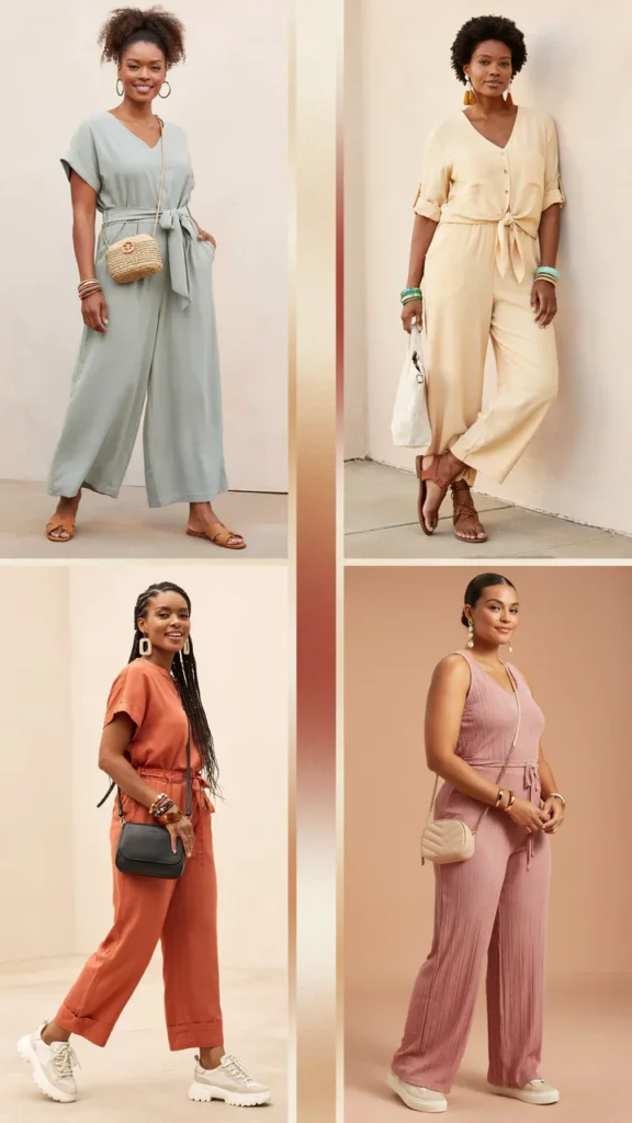 Plus-Size Friendly Jumpsuit