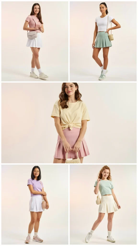 Baby Tee with Skort