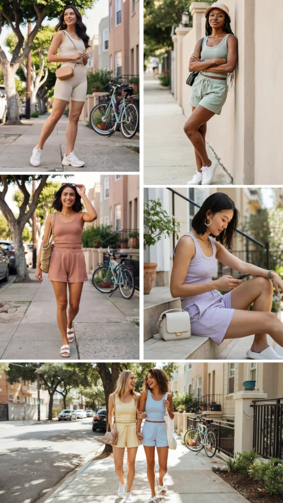 Matching Shorts Set