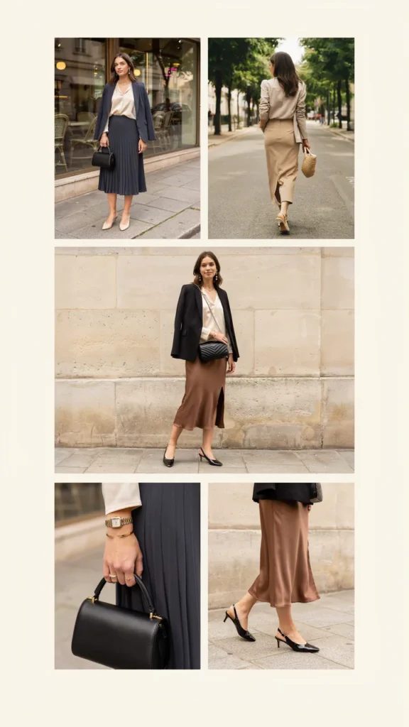  Date-Night Office Skirt Outfit