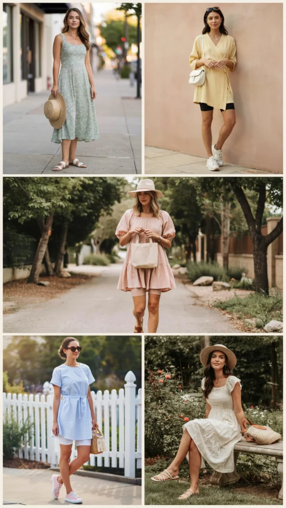 Casual Dress with Shorts Underneath